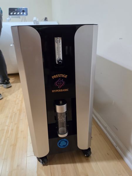 20 LPM oxygen upgrade concentrator — Grand Vessel of Power customer install in New York