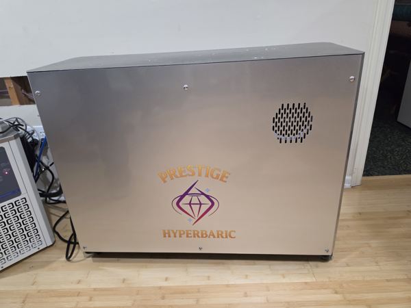 System cabinet front view — Grand Vessel of Power customer install in New York