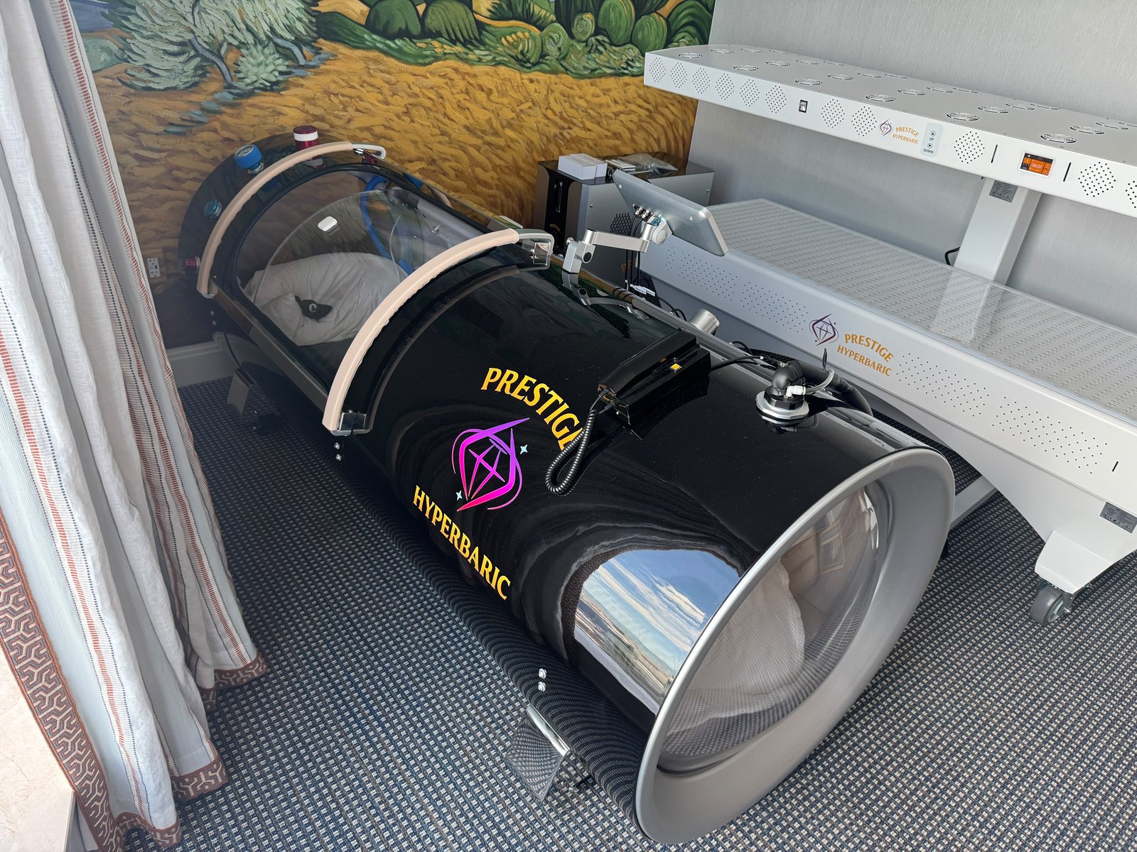 Installed Prestige chamber with clear operator access