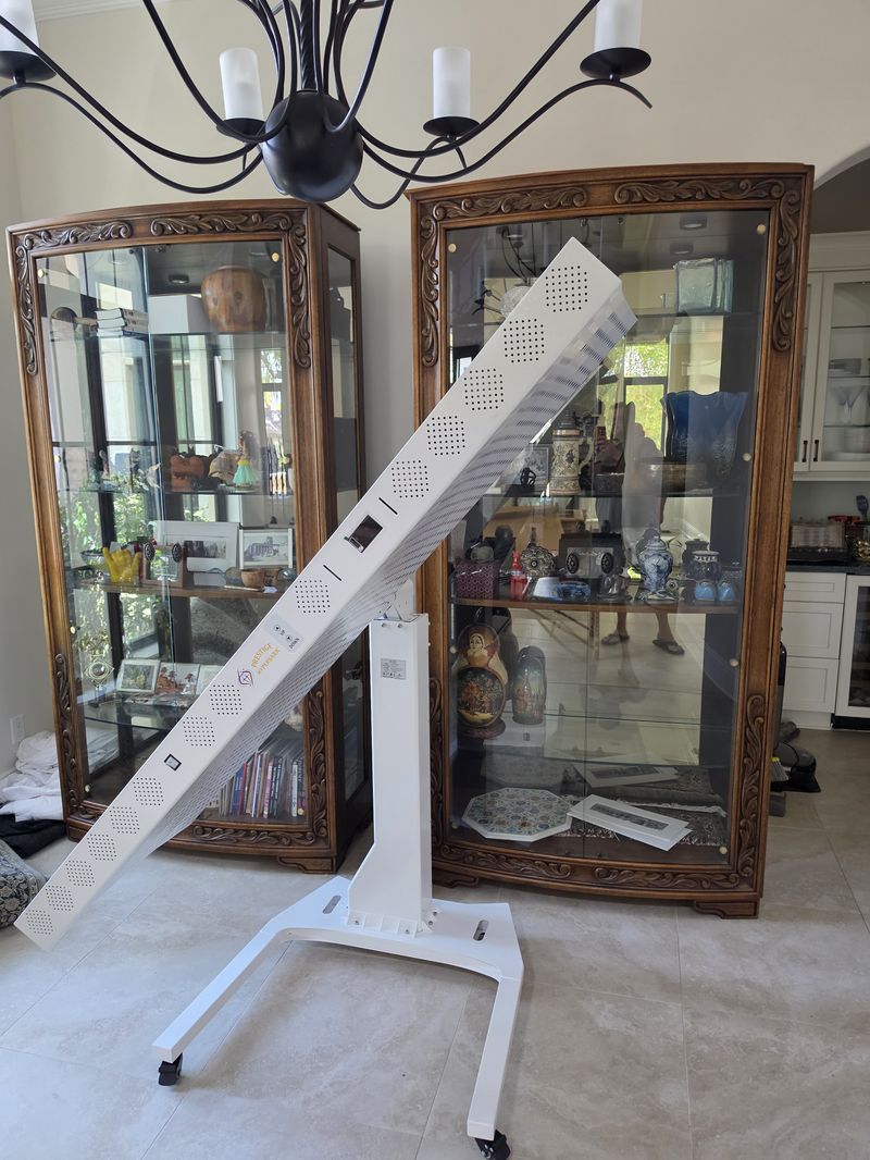 Prestige Pro Modular 9-Wavelength Red Light Therapy Bed installed at a customer location in St. Petersburg, FL