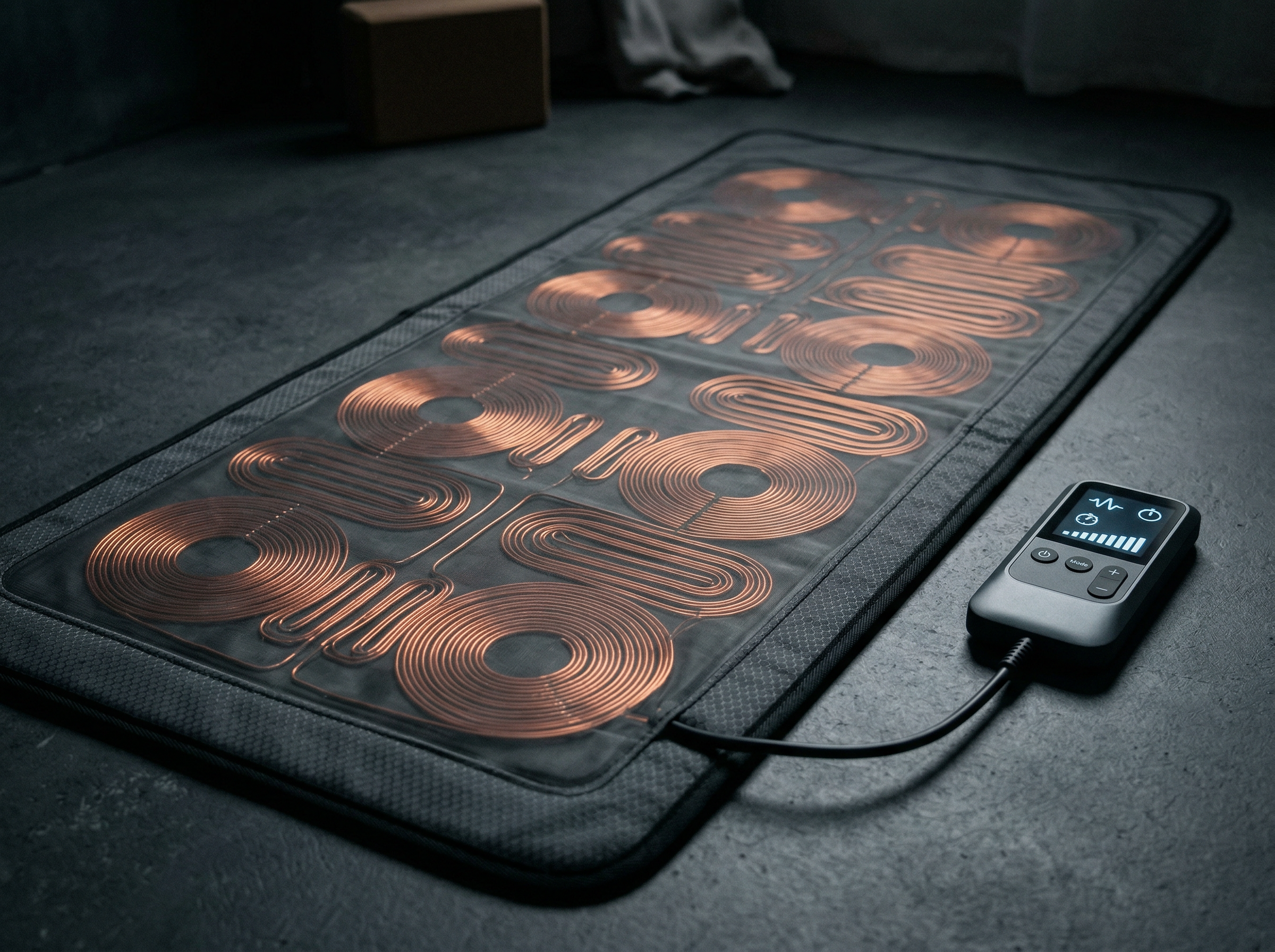 PEMF therapy mat guide