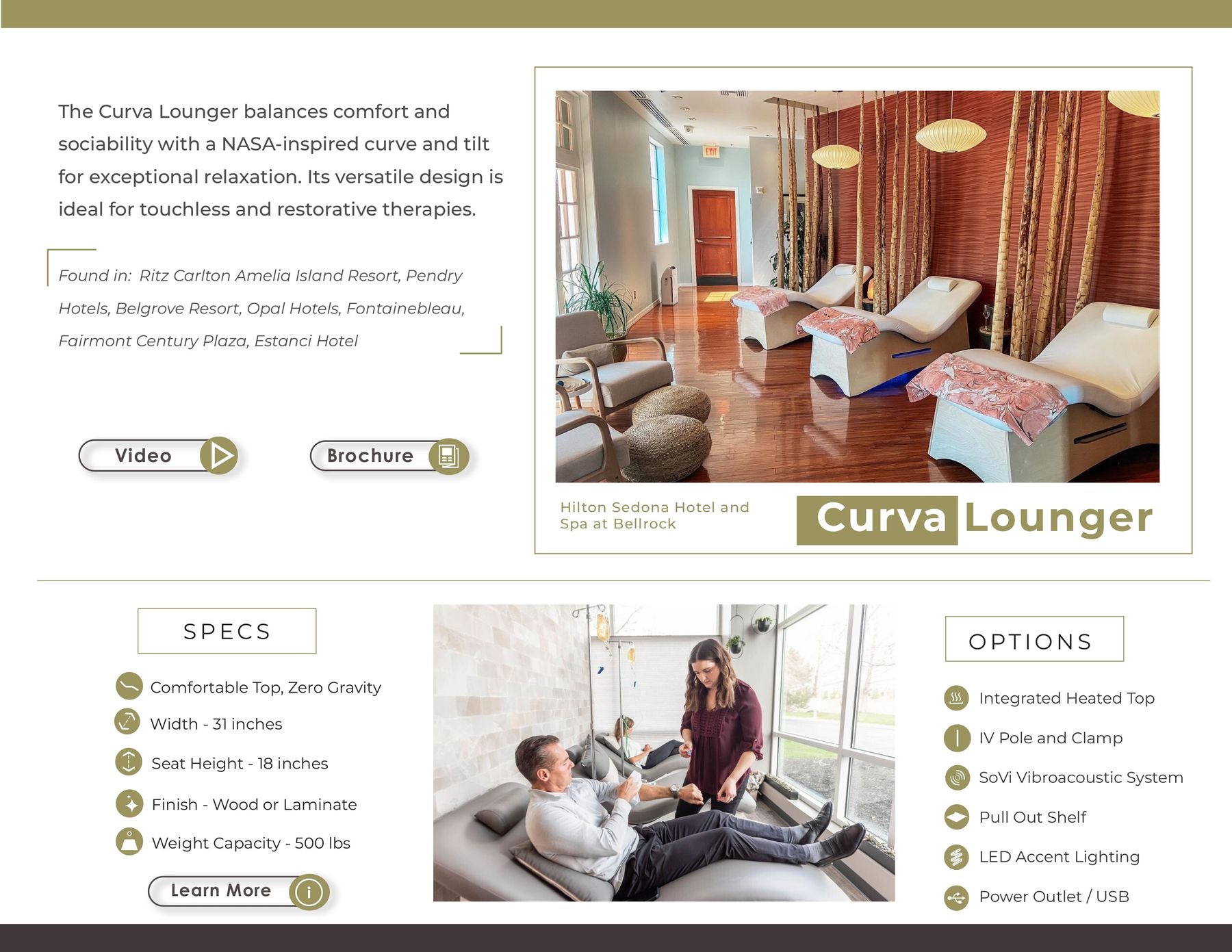 The Curva Lounger balances comfort and sociability with a NASA-inspired curve and tilt for exceptional relaxation. Its versatile design is i