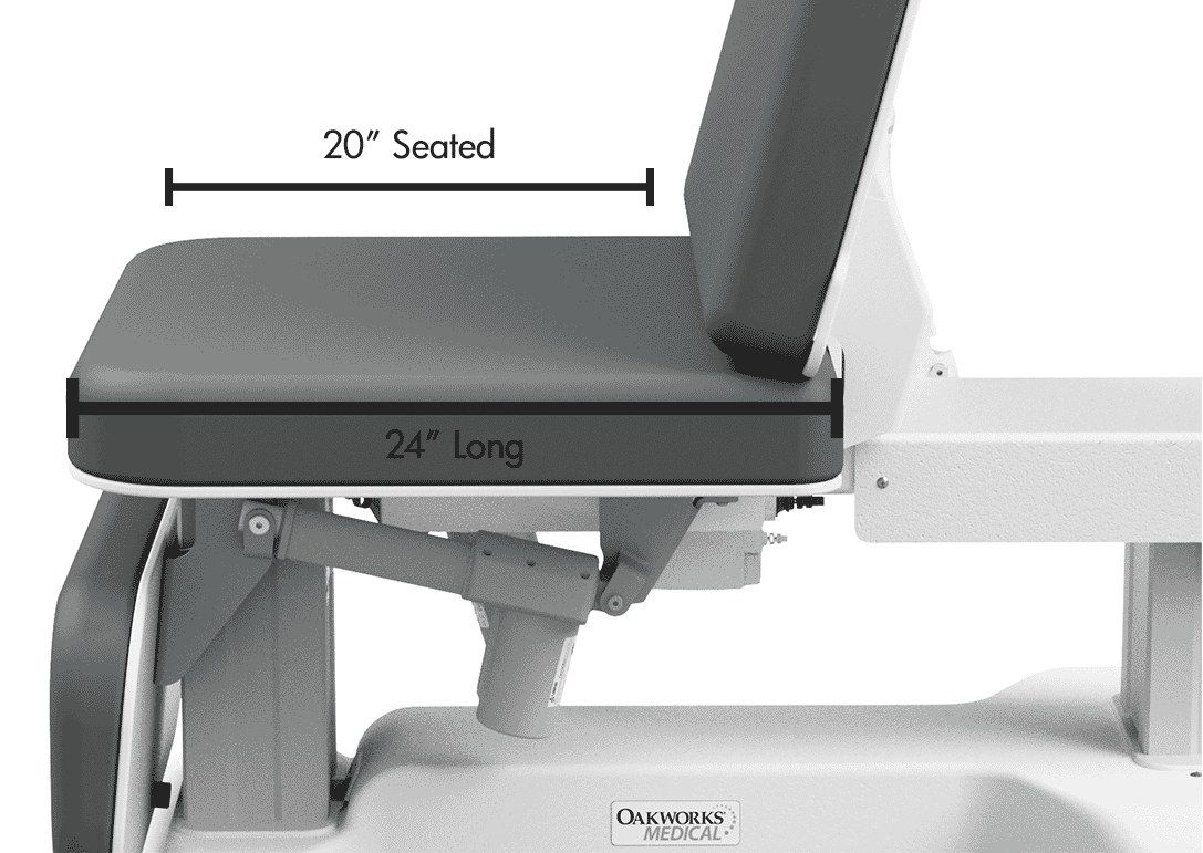 Oakworks 3100 Series MedSpa Procedure Chair view 4