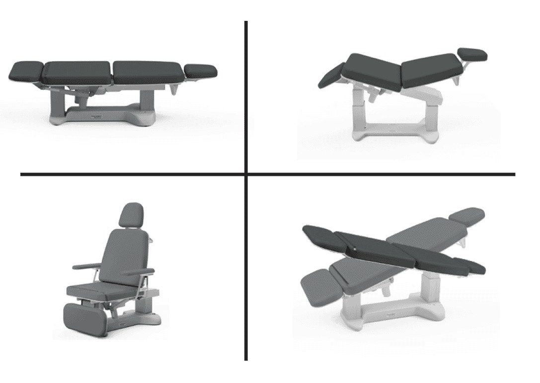 Oakworks 3100 Series MedSpa Procedure Chair view 7