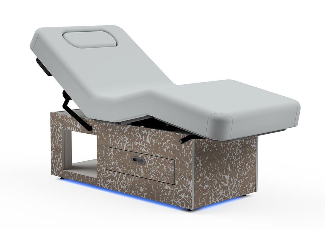 Oakworks Clodagh Prema Electric Spa Table – Leaf & Shade view 5
