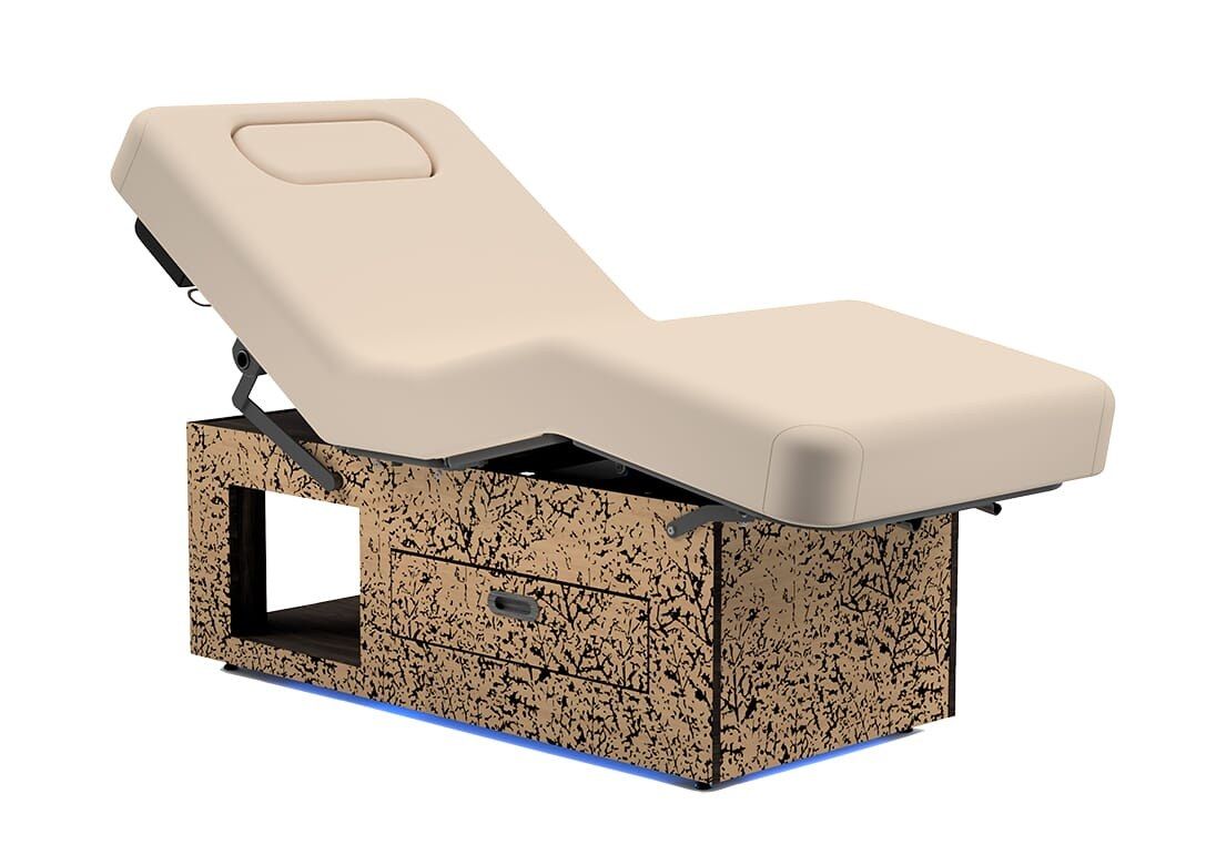 Oakworks Clodagh Prema Electric Spa Table – Leaf & Shade view 8